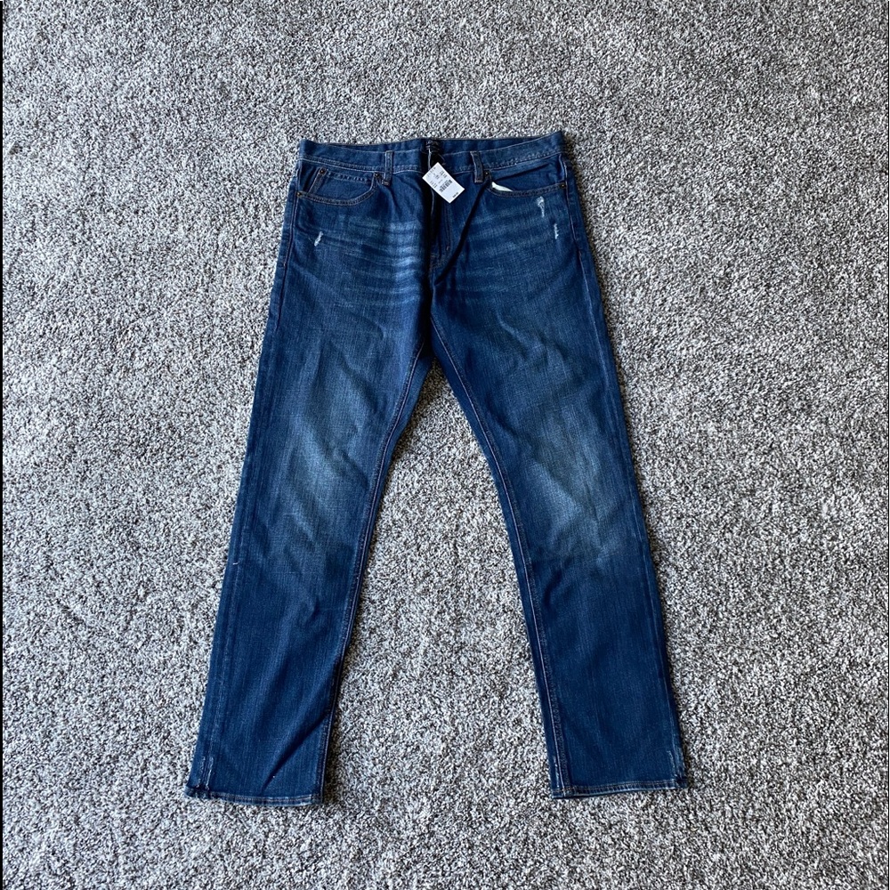 J.CREW MEN’S SLIM FIT BLUE JEANS